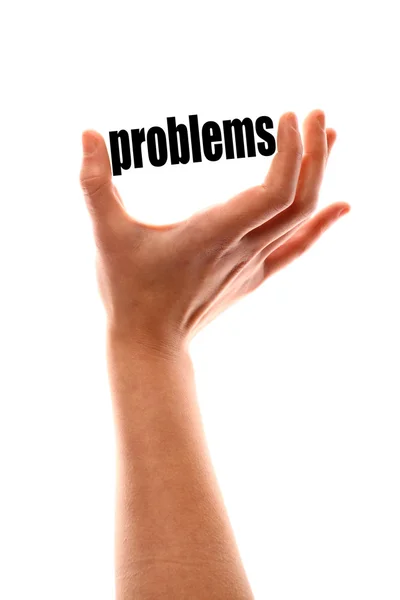 Smaller problems concept — Stock Photo, Image