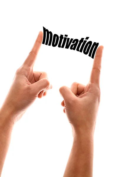 Kleinere motivatie concept — Stockfoto