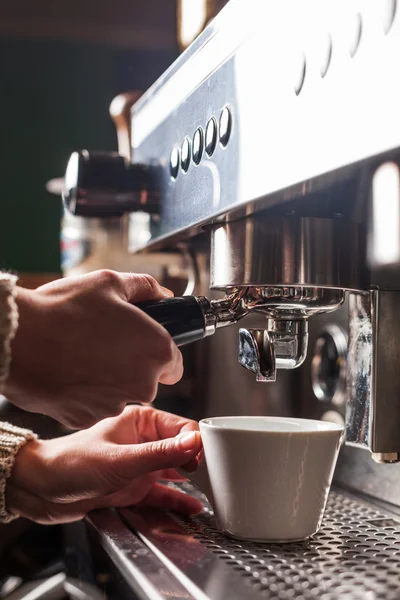 Espressomaschine — Stockfoto