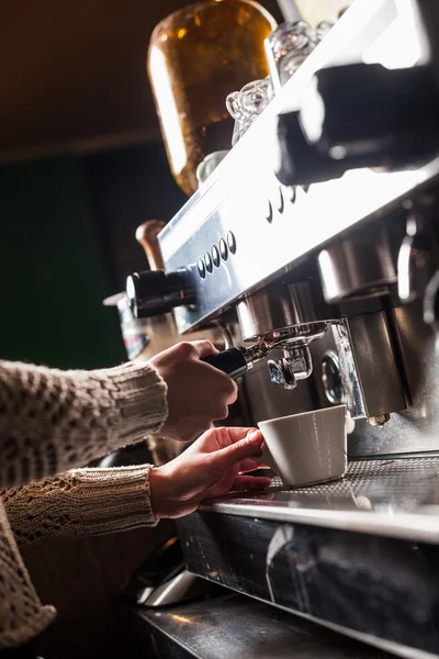 Espressomaschine — Stockfoto