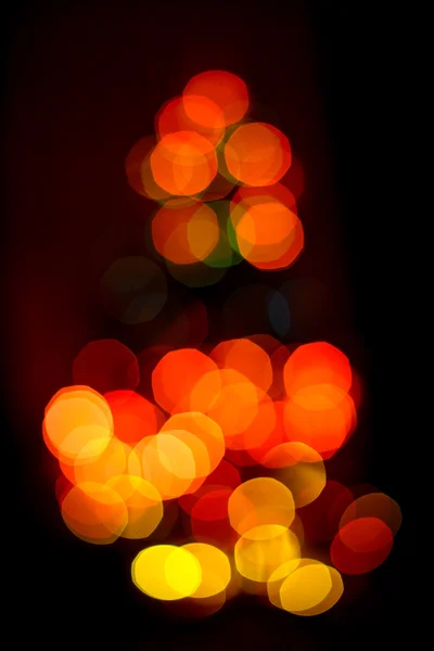 Unsharp Christmas tree — Stock Photo, Image