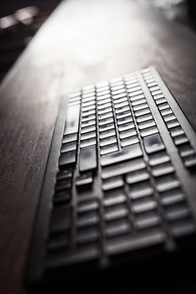 Szczegóły klawiatury komputera — Zdjęcie stockowe