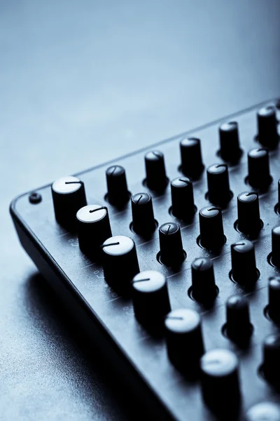 Scrivania mixer musicale — Foto Stock
