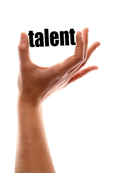 Less talent metaphor — Stock Photo, Image