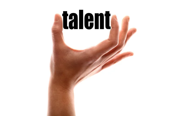 Less talent metaphor — Stock Photo, Image