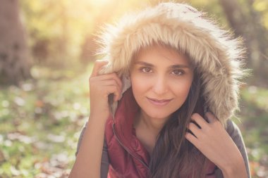 nature kadın portresi