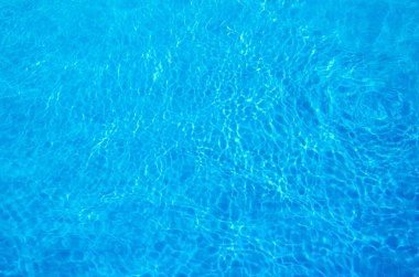 Blu havuzu su arka plan