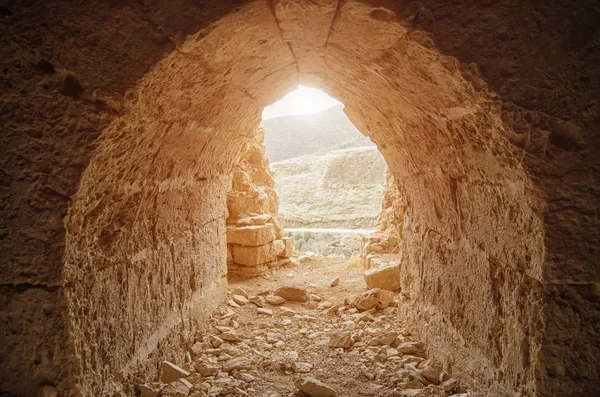 Entrada de túnel antigo, Turquia — Fotografia de Stock
