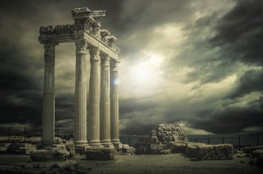 Temple of Apollo clipart