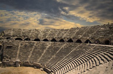 Antalya Antik Side Tiyatrosu'nda