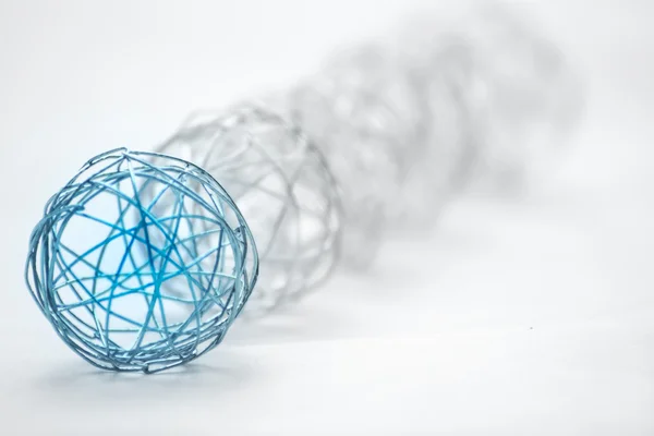 Teamwork concept with balls — Stock Photo, Image