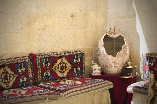 Estilo otomano travesseiro decorativo — Fotografia de Stock