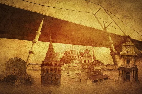 イスタンブール トルコと歴史的建造物 — ストック写真