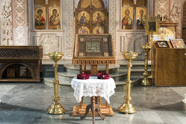 Interior of the church — Stock Photo, Image