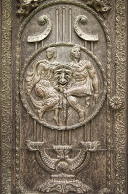 Tiyatro binası duvar 