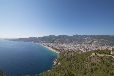 Şehir Alanya beach, Antalya, Türkiye