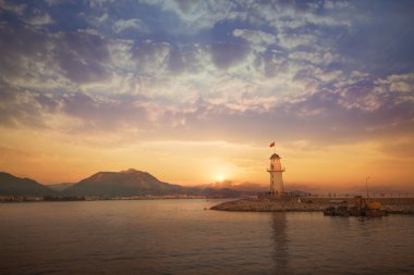 Deniz feneri, Antalya, Türkiye'de