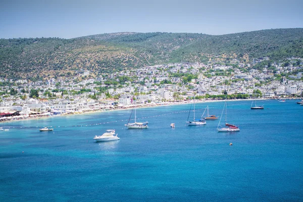 Πολλά σκάφη στην Μαρίνα, Bodrum, Τουρκία — Φωτογραφία Αρχείου