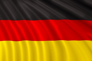 Almanya bayrağı kumaş