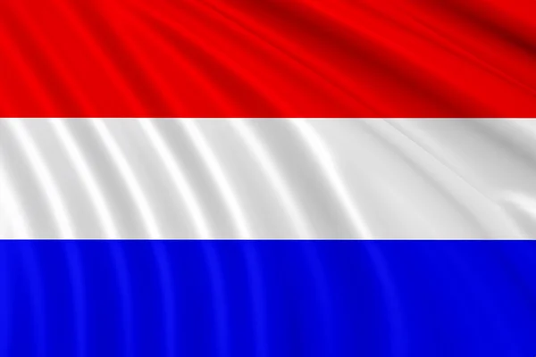 Vlag van Nederland, Holland — Stockfoto