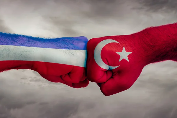 Crisis entre Turquía y Rusia — Foto de Stock