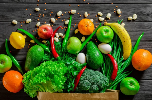 Sağlıklı bir diyet için yemek seti. Beslenme düzeni. Vejetaryen yemekleri