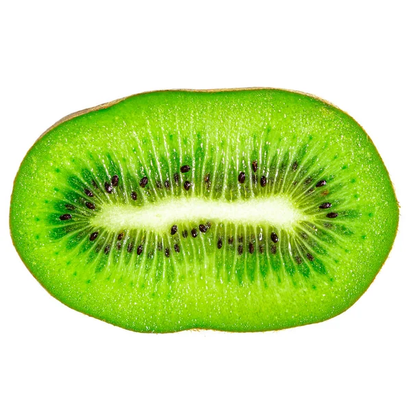 Juicy Ripe Kiwi Fruit Close Cut Healthy Food — Stock Photo, Image
