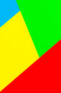 Çok renkli, kırmızı, mavi, yeşil, grafik arkaplan. Yukarıdan bak. Parlak arkaplan