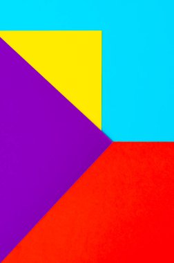 Çok renkli kırmızı mavi menekşe arkaplan. Yukarıdan bak. Parlak arkaplan