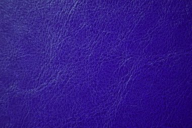 Mavi deri dokusunu kapat. Grunge derisi kumaş arkaplanı.