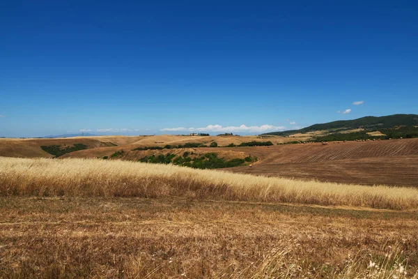 Volterra Mantém Centro Histórico Origem Etrusca Com Ruínas Romanas Edifícios — Fotografia de Stock