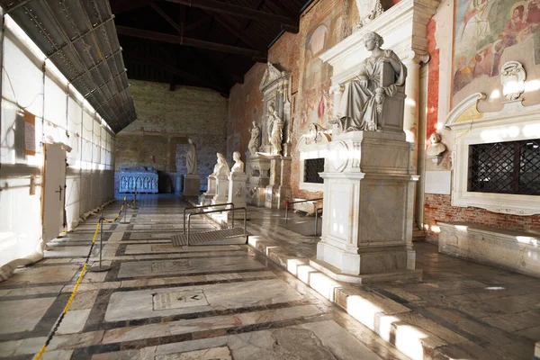 Leaning Tower Pisa Basilica Cathedral Piazza Dei Miracoli Italy — Zdjęcie stockowe