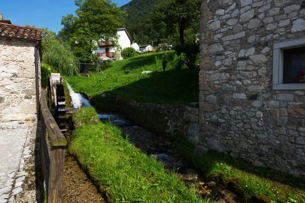 Oud Dorp Het Noorden Van Italië — Stockfoto