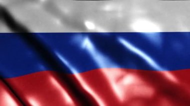 Rusya bayrağının güzel bir görüntüsü