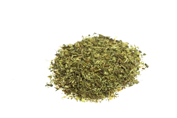 Beyaz arka plan üzerinde izole Provencal otlar.