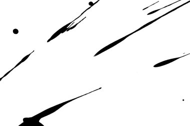 Beyaz arka plan üzerinde izole boya fırçası sıçramaları.