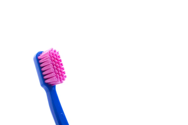 Toothbrush isolated on white background. Up close. — Stock Photo, Image