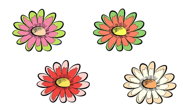 Bloemen — Stockvector