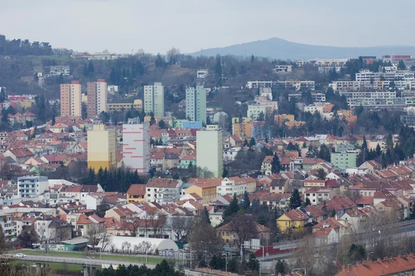 Blick auf die Stadt Brünn — Stockfoto