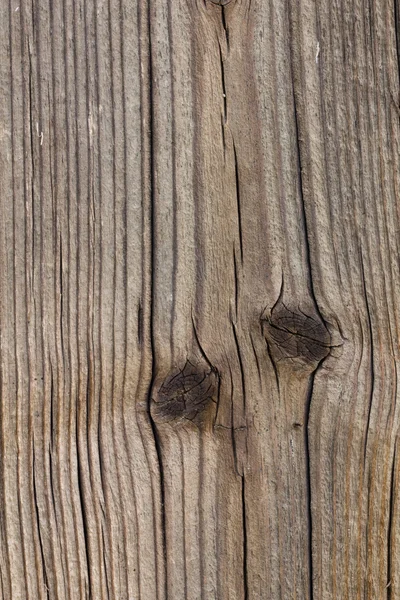 Vecchia tavola di legno con nodi — Foto Stock