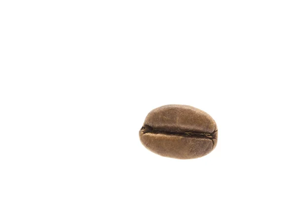 背景为白色的咖啡豆 — 图库照片