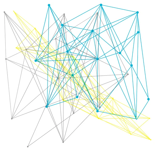 Linjär geometriska mönster — Stock vektor