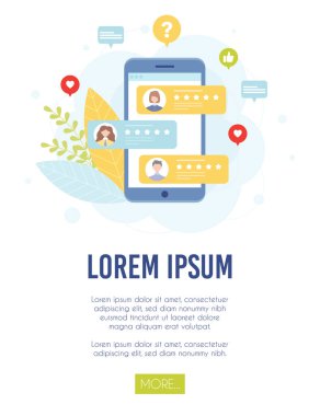Akıllı telefon kavramı ile ilgili müşteri destek değerlendirmeleri. 