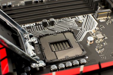 Boş Cpu soket anakart üzerinde