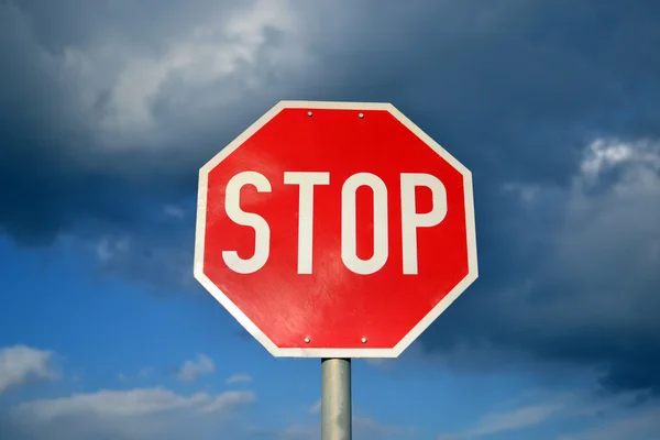 Stop sign — Stock Photo, Image