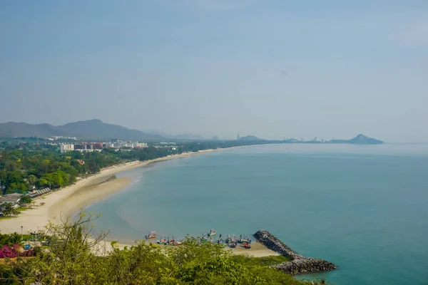 Hermoso Paisaje Marino Ciudad Hua Hin Tailandia —  Fotos de Stock