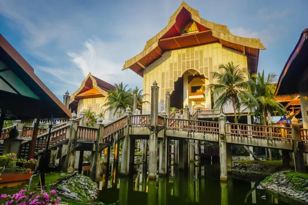 马来西亚美丽的Terengganu国家博物馆外 — 图库照片