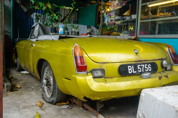 말레이시아의 콸라룸푸르 2019 Old Retro Car — 스톡 사진