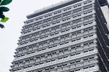 Jakarta 'daki binaların modern şehir mimarisi