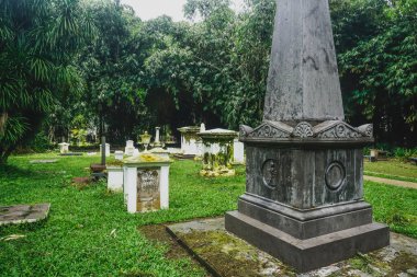 Bogor, Endonezya - 2 Şubat 2019: Bogor Botanik Bahçesinde Mimarlık